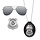 Special police set (bril, ketting, badge)