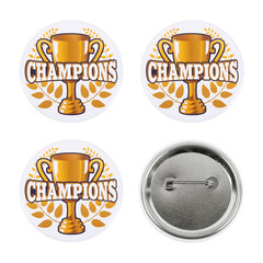 Set 4 Buttons 'Champions'