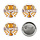 Set 4 Buttons 'Champions'