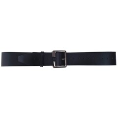 Riem 150cm  zwart met glanzende gesp