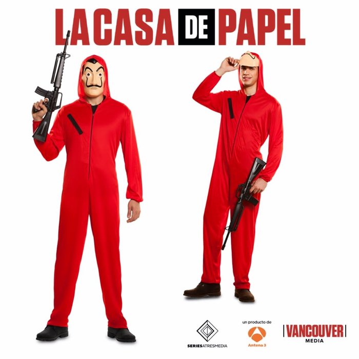 Fyasa La casa de papel kostuum