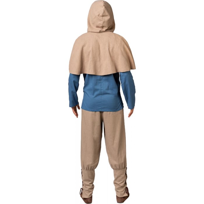 Middeleeuwse dienaar boer kostuum