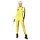 Kill Bill dames jumpsuit geel