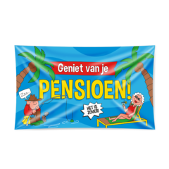 Gevel vlag pensioen 150x90cm