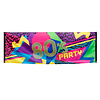 Boland Banner '80's party' (74 x 220 cm) polyester