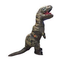 Opblaasbare dino kostuum One size