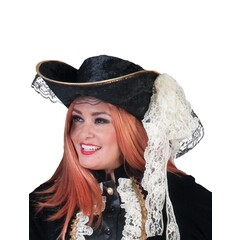 Hoed piraat vrouw