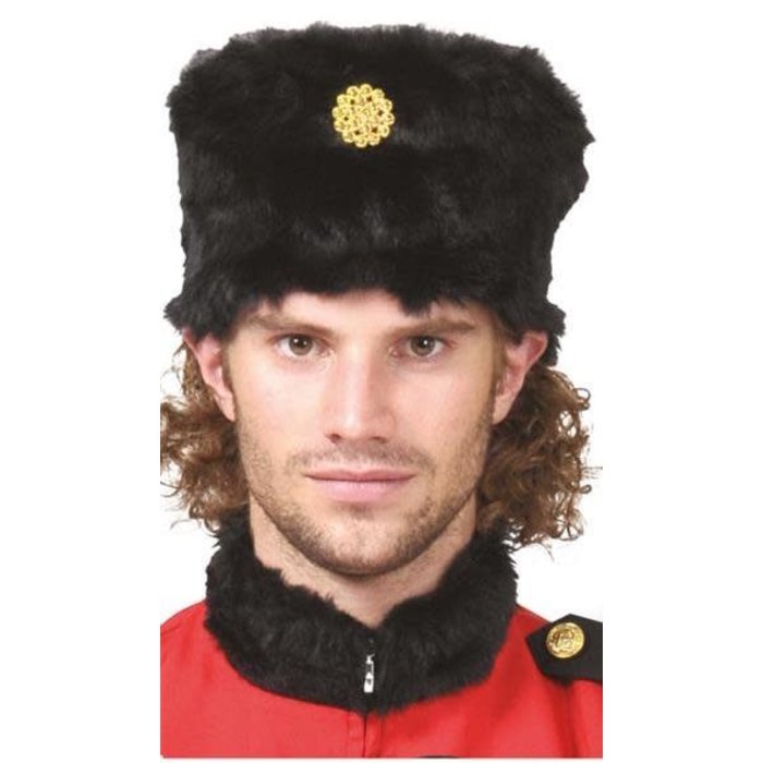 Hoed kozak zwart