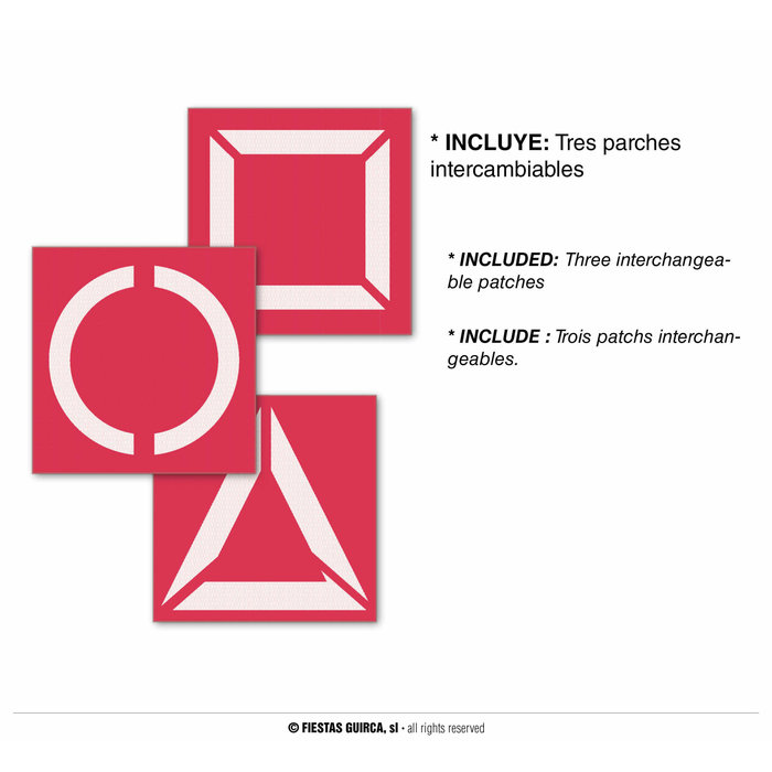 Fiestas Guirca Game soldaat kostuum heren rood