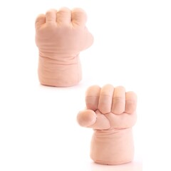 Mega smash hand huidskleur per paar