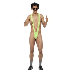 Borat mankini groen