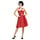 50s Rockabilly Pin Up kleedje dames