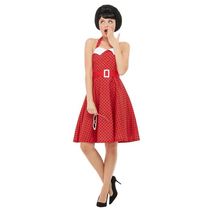Smiffys 50s Rockabilly Pin Up kleedje dames
