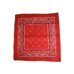 Funny Fashion Cowboy zakdoek bandana rood 55x55cm