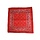 Cowboy zakdoek bandana rood 54x54cm