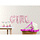 Folie ballon letters 'Girl' roze, 36cm