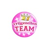 Button 'Vrijgezellen Team' dame klein