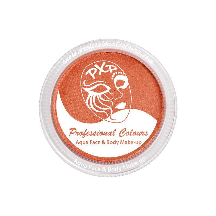 PXP waterschmink 30 gr metallic oranje