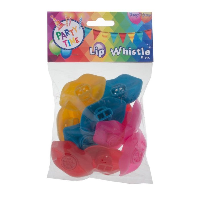 Fluit lippen sirene 12 stuks