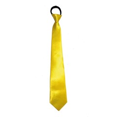 Funny Fashion Stropdas fluo geel