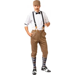 20's Charleston set bruin heren