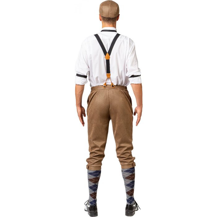 20's Charleston set bruin heren