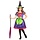 Heks kostuum Witch paars kind