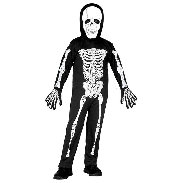 Widmann Skelet kostuum kind