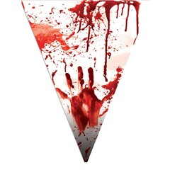 Vlaggenlijn 5m 10 vlaggen Bloodlust