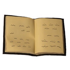 Deco boek licht en geluid 28x46cm