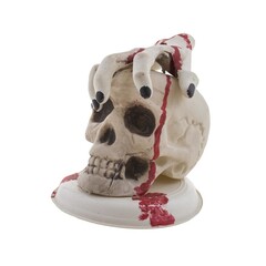 Funny Fashion Doodskop met hand en bloed met licht