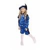 Comedia Piet kind velours blauw/zwart