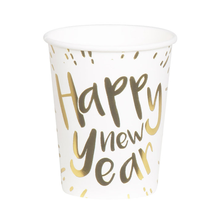 Boland Set 6 Bekertjes 'Happy New Year' (25 cl)