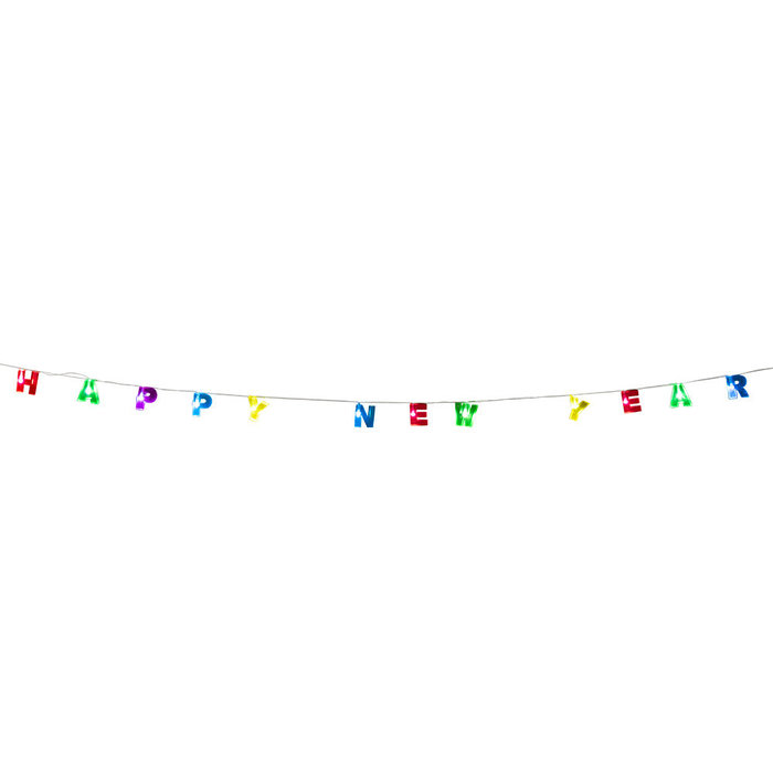 Boland Led-lichtsnoer 'Happy New Year' (160 cm)