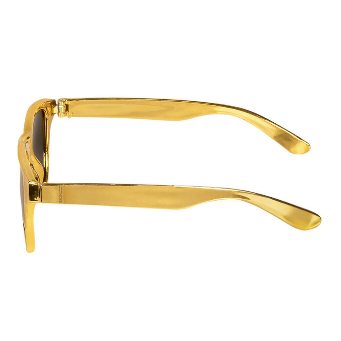 Boland Disco Accessoireset goud (partybril, vlinderstrik en bretels)