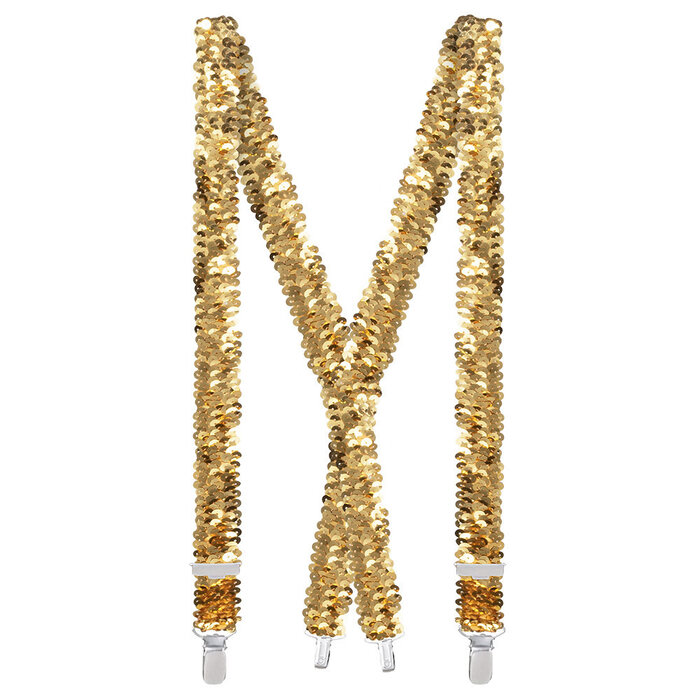 Boland Disco Accessoireset goud (partybril, vlinderstrik en bretels)