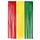 PVC gordijn rood geel groen 90x 180cm brandveilig