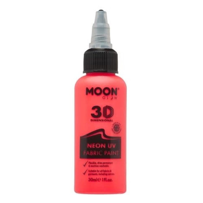 Textielverf Neon Rood 30ml