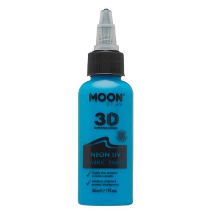 Textielverf Neon Blauw 30ml
