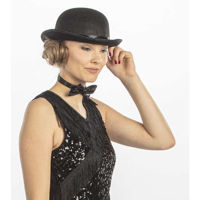 PartyLine Strik paillette zwart