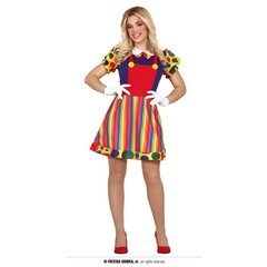 Fiestas Guirca Clown kostuum dames