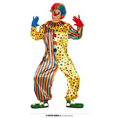 Fiestas Guirca Clown jumpsuit heren