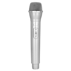 Boland Microfoon speelgoed zilver 23,5cm