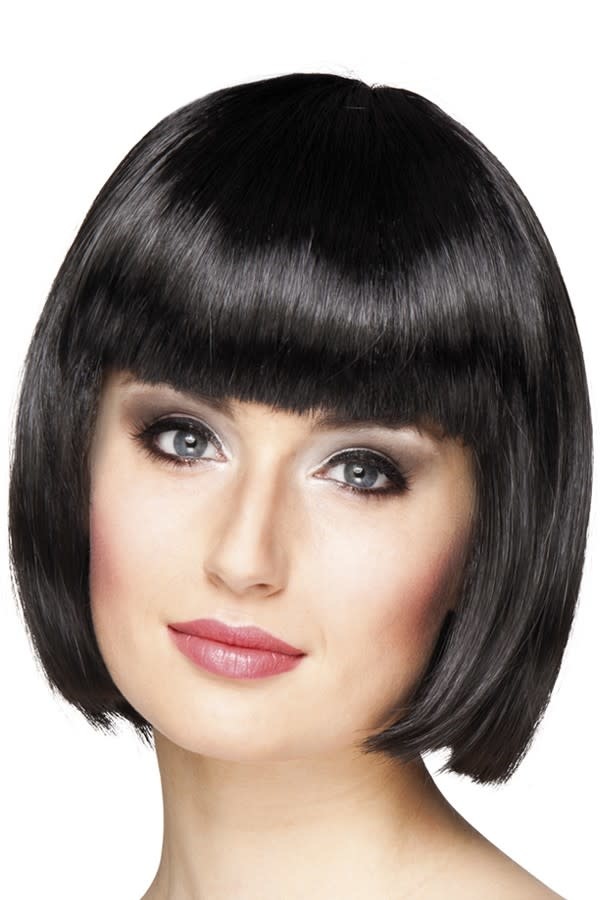 Pruik Boblijn zwart