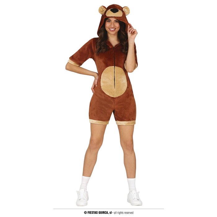 Fiestas Guirca Knuffelbeer korte jumpsuit dames