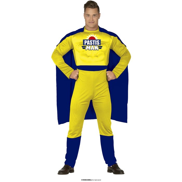 Fiestas Guirca Pastis Man superheld kostuum heren