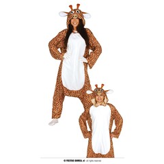 Fiestas Guirca Giraf jumpsuit kostuum volwassenen
