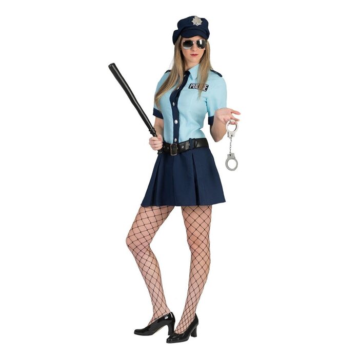 Funny Fashion Politie agente kostuum Pam