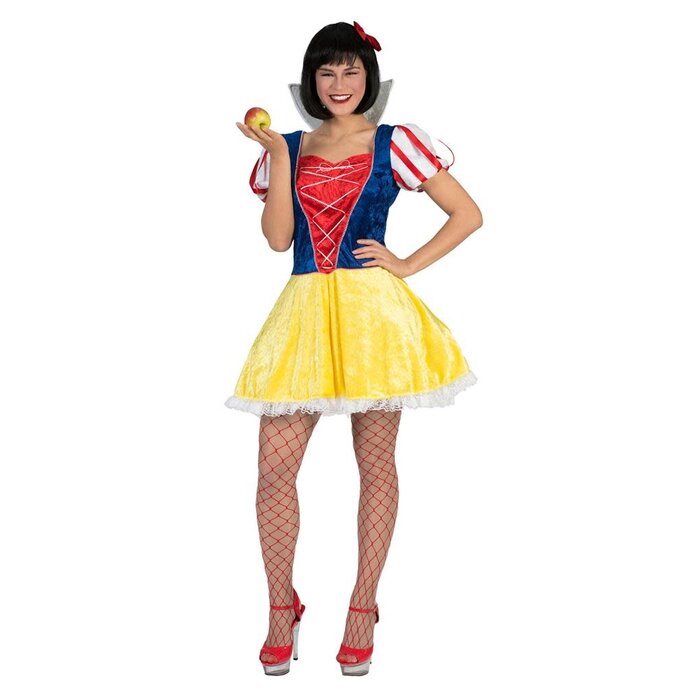 Funny Fashion Sneeuwwitje kleedje kort dames