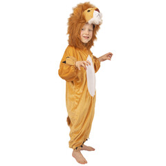 PartyLine Leeuw pluche jumpsuit kind